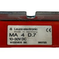 Leuze electronic MA 4 D.7 Anschlussteil 10-30V DC 50037325