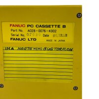 Fanuc A02B-0076-K002 PC Cassette B