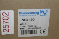 Pfannenberg PAB 100  Warnsignal Alarmhupe Sirene mit Blitzlicht 23050103000