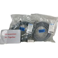 SET Inhalt 2 STk! FESTO SIM-M8-3GD-5-PU 159421...