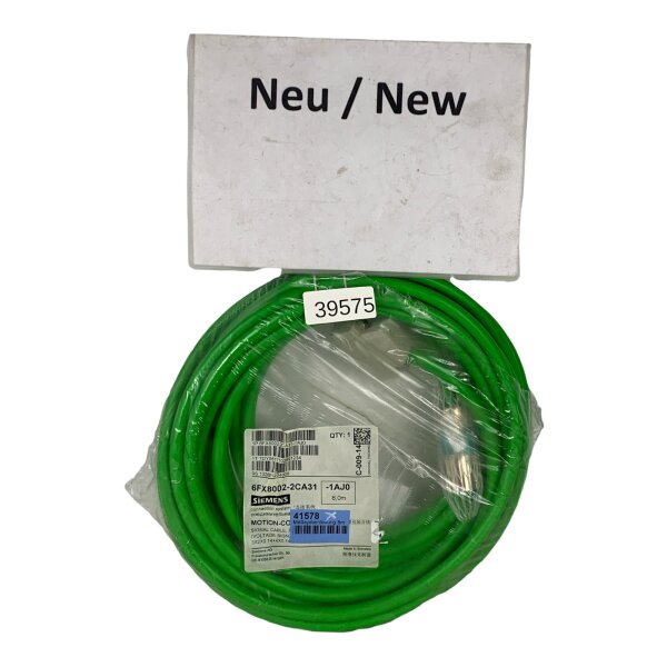 Siemens 6FX8002-2CA31 Kabel Meßsystemleitung 8m