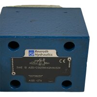 Rexroth Hydraulics 3WE10A33/CG205K4QMAG24 Magnetventil...