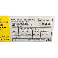 REO ELEKTRONIK REOVIB R6/539 PHASENANSCHNITTSTEUERUNG