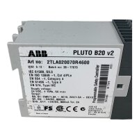 ABB 2TLA020070R4600 PLUTO B20 v2 Programmable Safety Controller