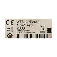 SICK WTB12-3P2413 1041423 Lichttaster Sensor