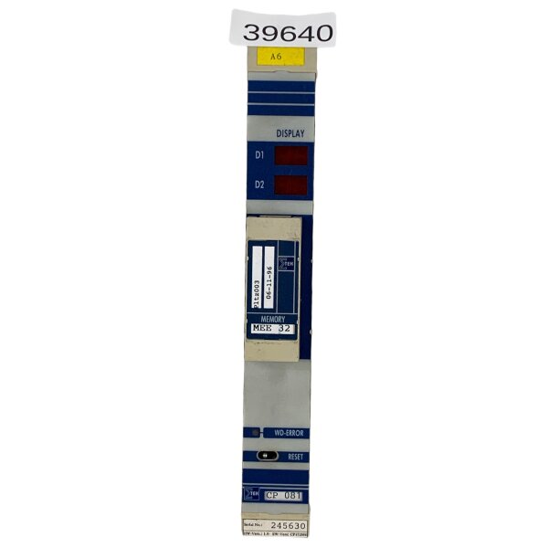 ETEK CP 081 01-004-081 Prozessormodul Modul