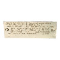 BESCHÄDIGTER ENCODER! Siemens 1FT5064-0AF01-2-Z Permanent Magnet Motor