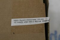 Wika en 837 Manometer Analog 0? 400 bar 1/2 100 Mm