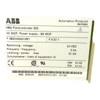 ABB AC 800F Power supply - SD 802F Fieldcontroller 800