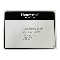 Honeywell 621-3580R Input Module 24 VDC