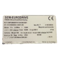 SEW R27 CMP50M/BP/KY/AK0H/SB1 Servomotor