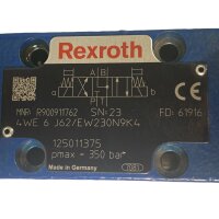 Rexroth 4WE 6 J62/EG24N9K4 R900561288 Wegeventil Ventil