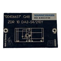 Rexroth ZDR 10 DA2-54/210Y 00406651 Druckreduzierventil Druckventil Ventil