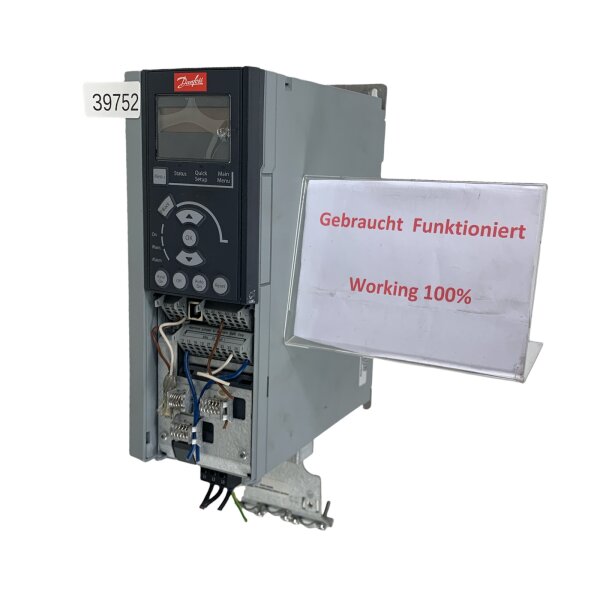 Danfoss FC-302P1K5T5E20H1BXXXXXSXXXXAXBXCXXXXDX 131B0015 Frequenzumrichter 1,5KW