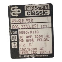 BERNSTEIN P2-SU1/SU1 606.2330.021 Fußschalter