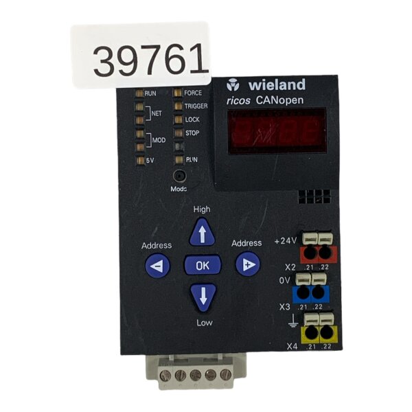 Wieland ricos CANopen 83.033.0000.1 Ethernet