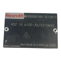 Rexroth HSZ 10 A100-3X/S315M00 R900907685...