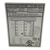 UNIPOWER HPL420 Leistungskontrollmodul Modul