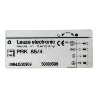 Leuze electronic PRK 85/4 Reflektionslichtschranke Lichtschranke