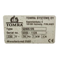 TOMRA SCU 50905100 Kontrolleinheit