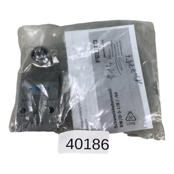 FESTO RW/0-3-1/8-S9 10062 Schwenkhebelventil