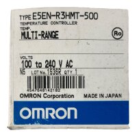 OMRON E5EN-R3HMT-500 Temperaturregler Regler
