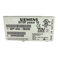 Siemens SITOP power 10 6EP1434-2BA00 Stromversorgung
