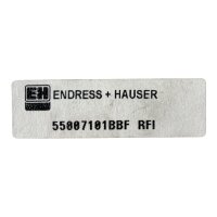 Endress + Hauser 55007101BBF RFI elektronischer Einsatz