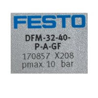 FESTO DFM-32-40-P-A-GF 170857 Führungszylinder Zylinder