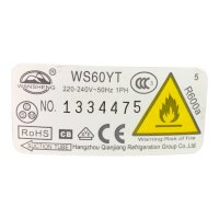 Hangzhou Qianjiang WS60YT Kompressor Verdichter Kühlkompressor 220-240V 50Hz