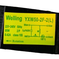 Welling YXW50-2F-2 1035501 Umwälzpumpe Pumpe 50Hz