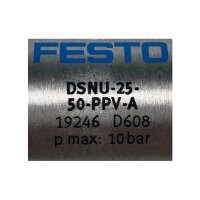 FESTO DSNU-25-50-PPV-A 19246 Normzylinder Zylinder