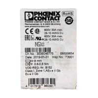 SET Inhalt 50 stk! Phoenix Contact UT4 3044102 durchgangsklemme