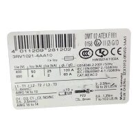 SET 4 STK zusammen ! Siemens SIRIUS 3RV1021-4AA10 Motorschutzschalter