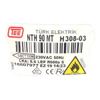 TEE TÜRK ELEKTRIK NTH 90 MT H 308-03 Kompressor Verdichter Kühlkompressor 16607977