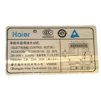 Haier HCD63/39c Antriebsmotor Waschmaschinenmotor...