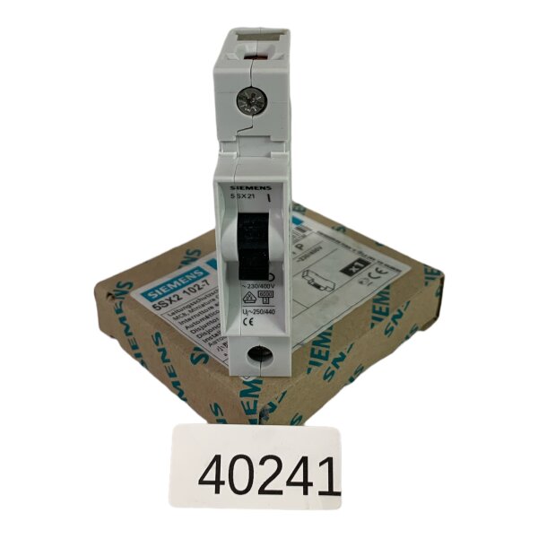SIEMENS 5SX2 102-7 Leitungsschutzschalter