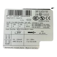 SIEMENS 1 3RV1011-1AA10 Leistungsschalter