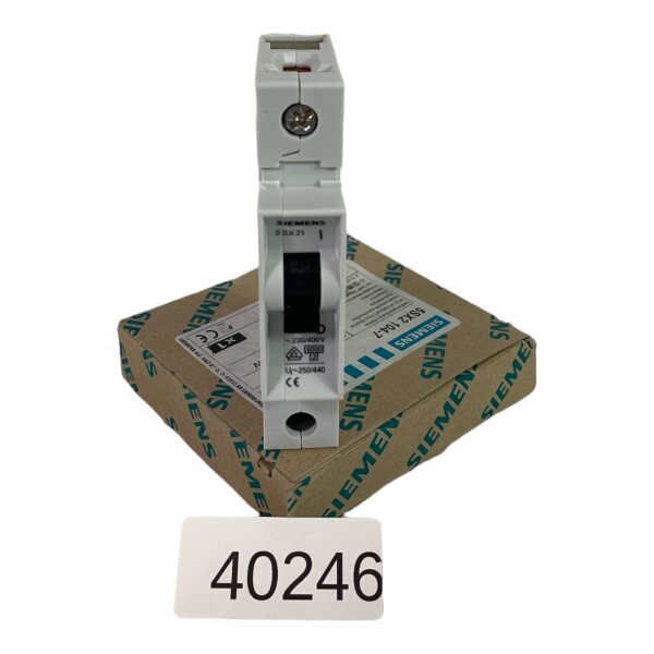 SIEMENS 5SX2 104-7 Leitungsschutzschalter