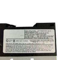 SIEMENS 3RV1011-0DA10 Leistungsschalter