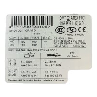 SIEMENS 1 3RV1021-0FA10 Leistungsschalter