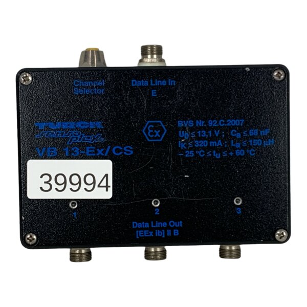 TURCK Sensor Plex VB 13-Ex/CS BVS 92.C.2007 Fieldbus