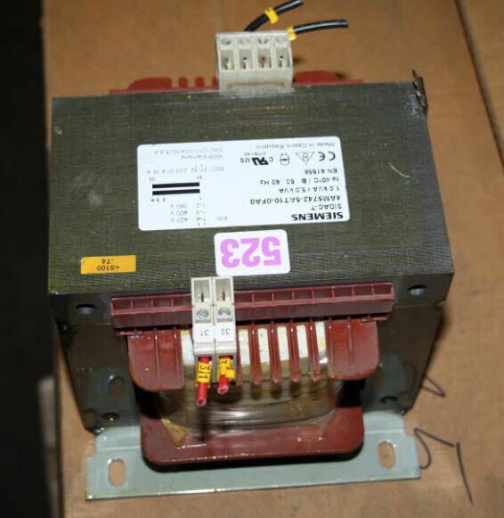 siemens Sidac-T 4AM5742-5AT10-0FA0 1,0 KVA -5,0 KVA PRIMARY 1-4 420V Steuertrans