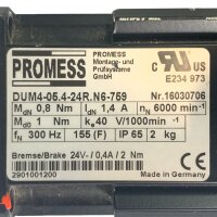 PROMESS DUM4-05.4-24R.N6-759 Servomotor