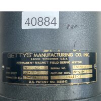 GETTYS 16-0071-32 Perm. Magnet Servomotor