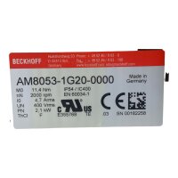 BECKHOFF AM8053-1G20-0000 Servomotor