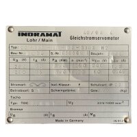Indramat 2G 1115-IR-B3-3303 H2 Gleichstromservomotor
