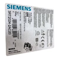 Siemens 3RT2024-2AC20 Contactor Schütz