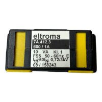 eltroma 7A 412.3 00928022 Aufsteckstromwandler