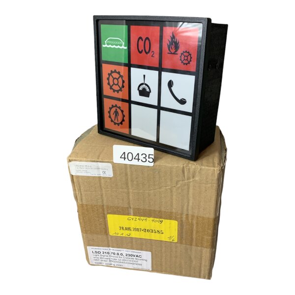 SM-Electrics LSD 210.70.0.0 Lichtsignal 230VAC